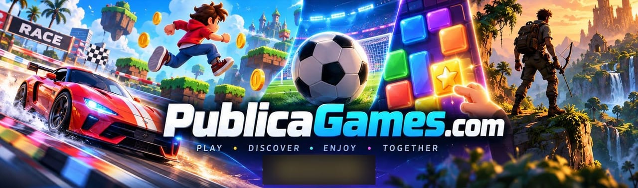 PublicaGames.com — Jogue • Descubra • Divirta-se • Juntos